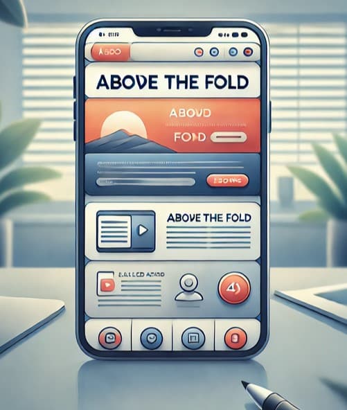 above the fold