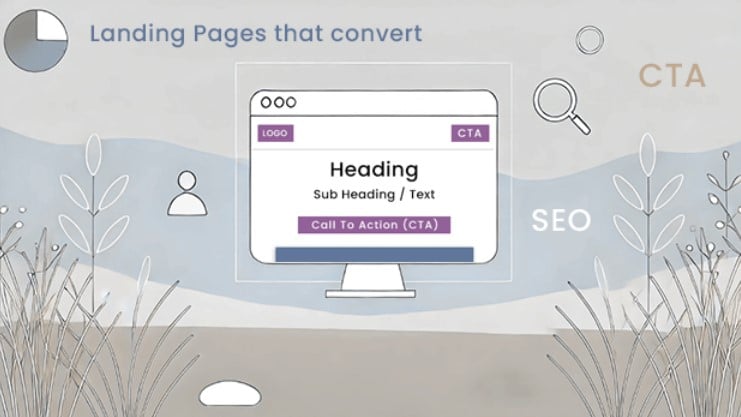 membuat landing page